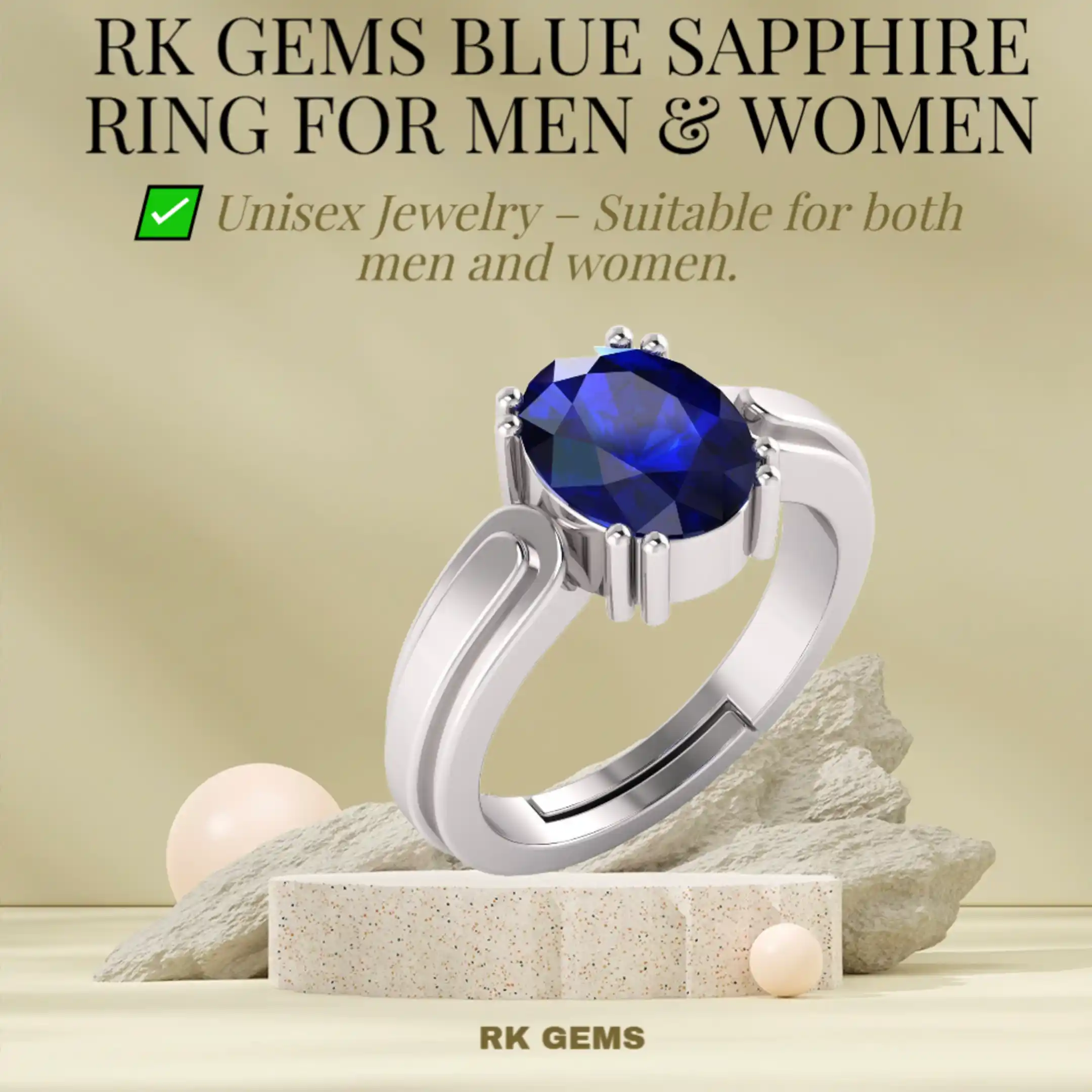 Premium Neelam Stone Ring | Blue Sapphire Ring for Shani Planet Benefits & Elegant Style For Men & Women.png